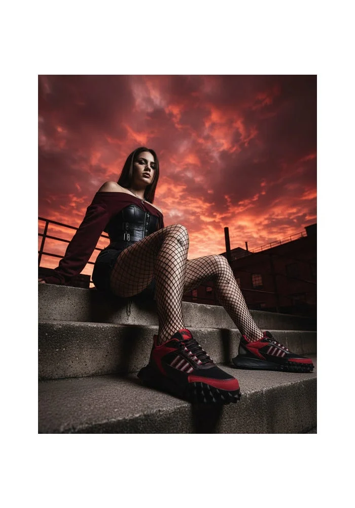 Bacca Bucci Targaryen Red House of the Dragon Sneakers for Women | Best Price UAE